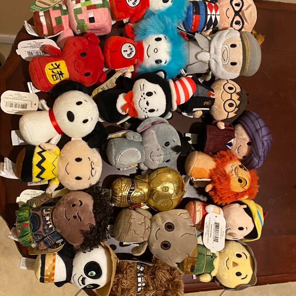 Hallmark Collectible Itty Bittys Plush Ninja Turtles Disney Harry Potter